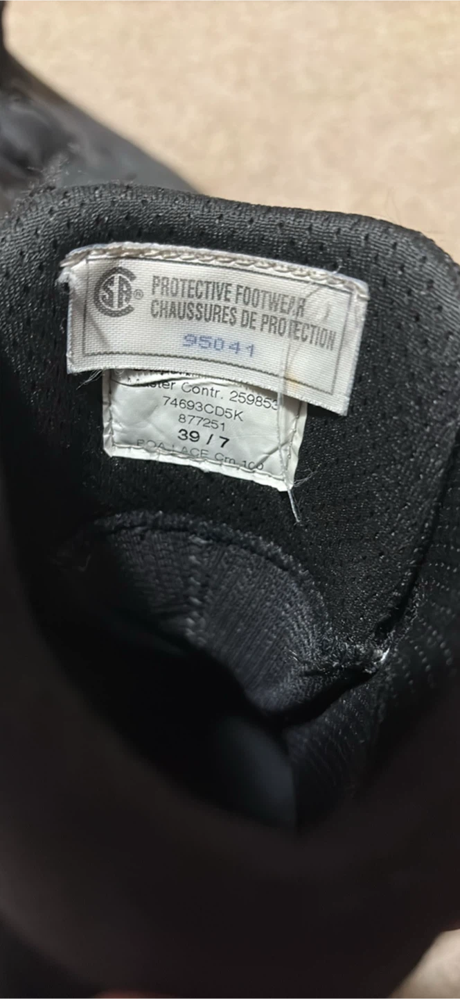 Black Protective Work Boots with BOA Lacing - photo 2