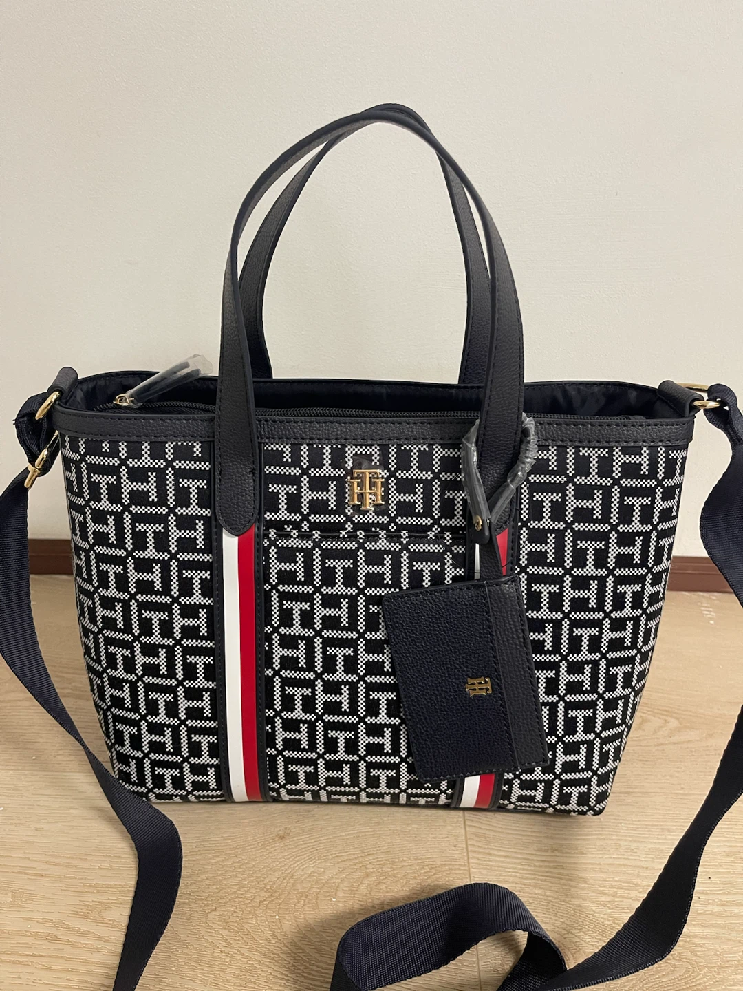 Tommy Hilfiger Monogram Tote Bag