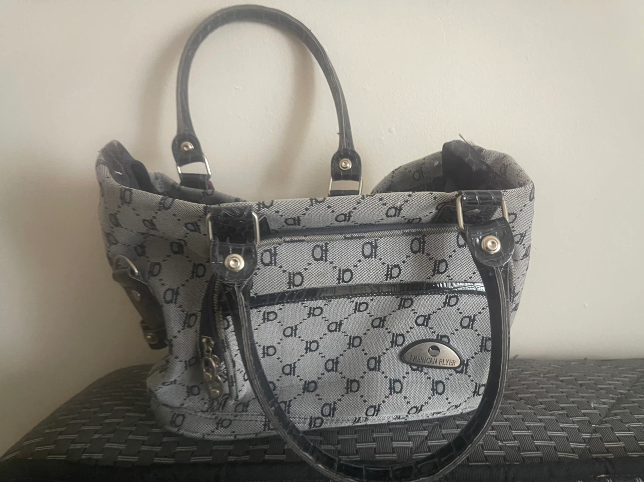 American Flyer patterned tote bag - photo 2