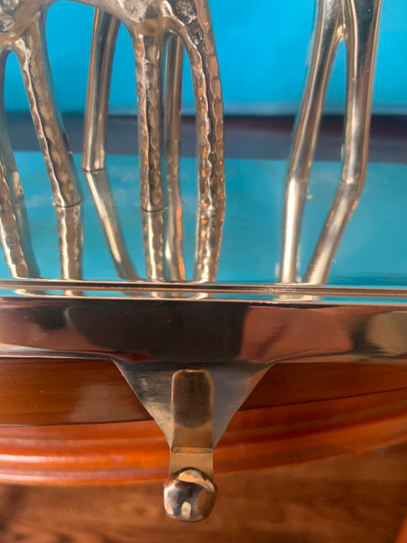 Silver Reindeer Stocking Hanger Holders - photo 4
