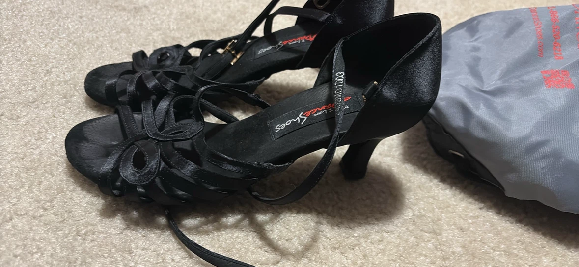I Love Dance Shoes Black Heels