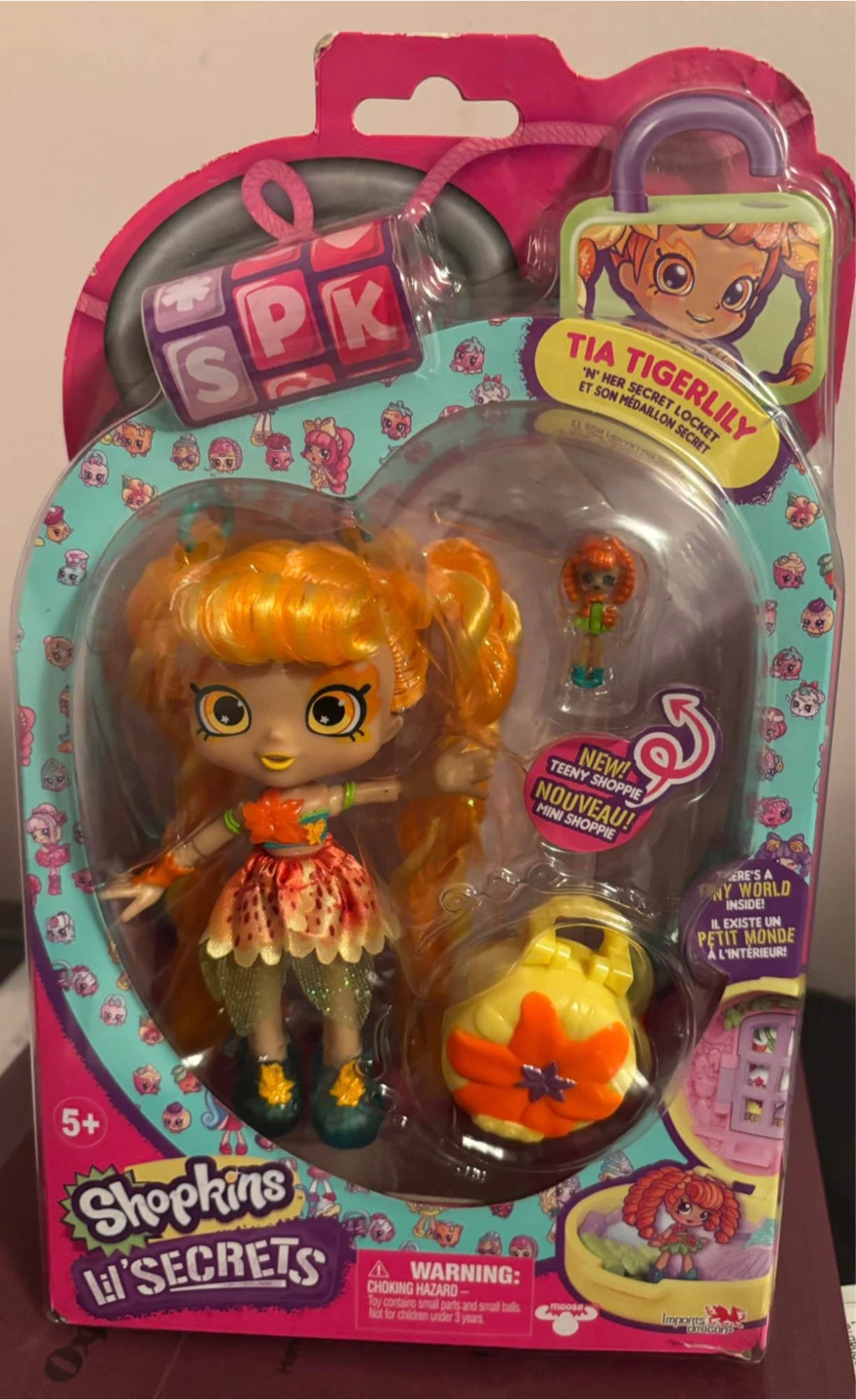 Shopkins Tia Tigerlilly Doll