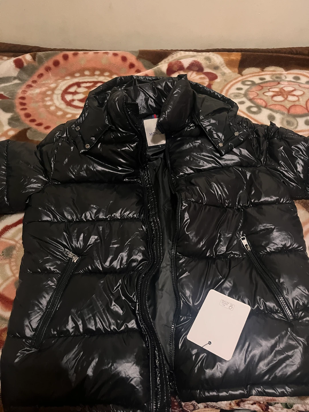 Moncler Puffer Jacket Black - photo 2