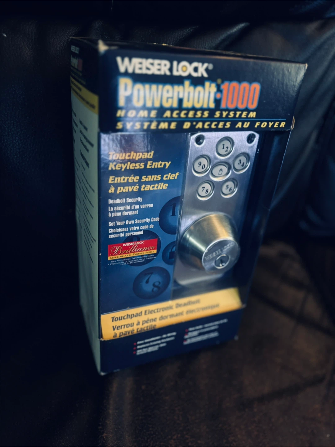 Weiser Lock Powerbolt 1000 Electronic Deadbolt - photo 2