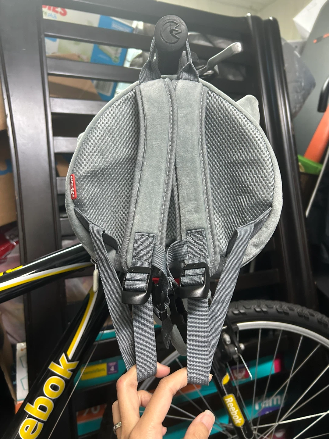 Squishmallows Grey Husky Backpack - photo 2