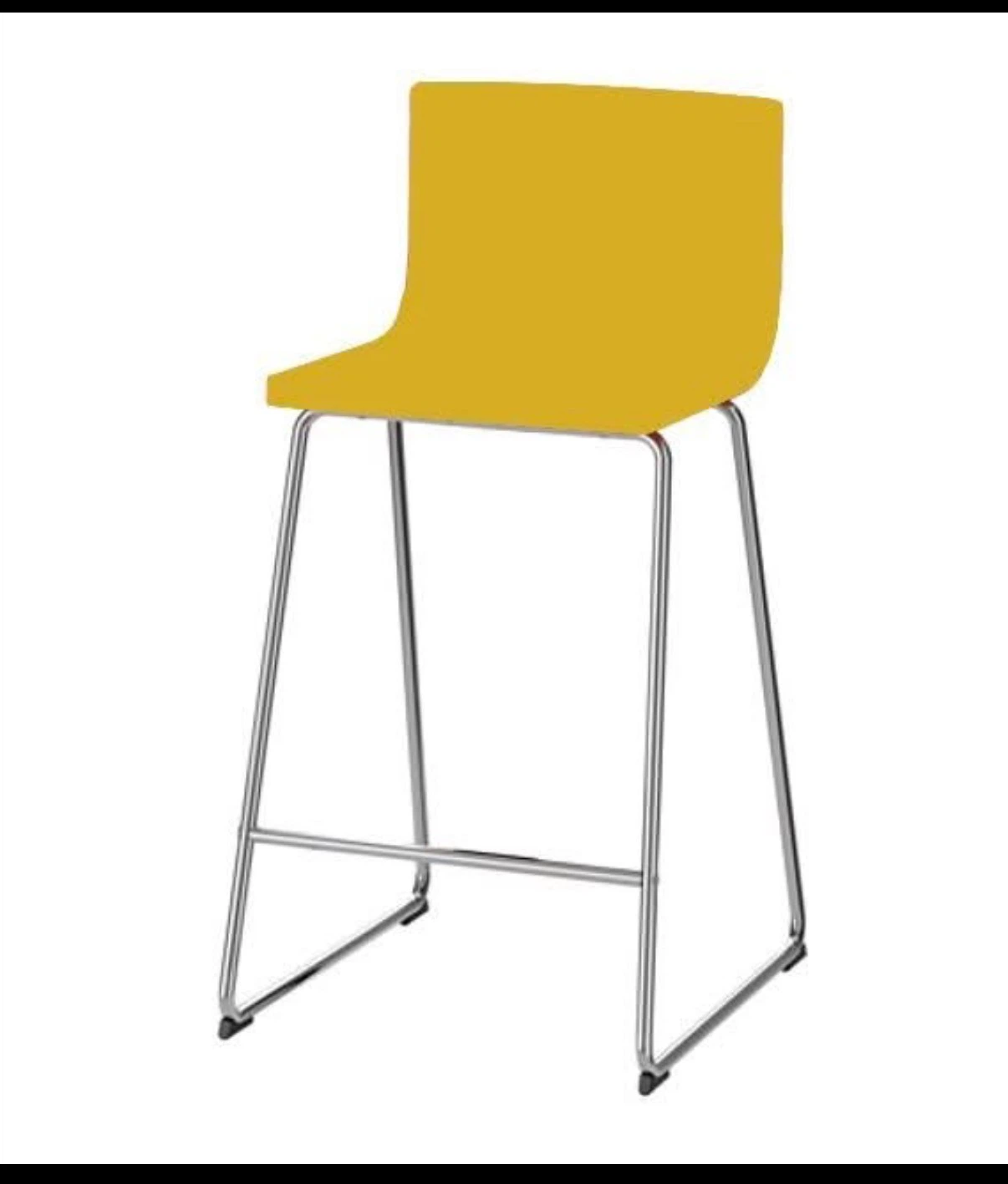 Pair of counter height bar stools/chairs IKEA - photo 2