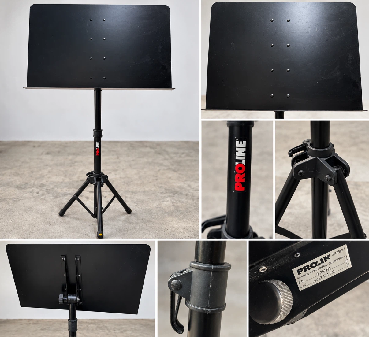 PROLINE Heavy-Duty Conductor / Orchestra Music Stand – $65