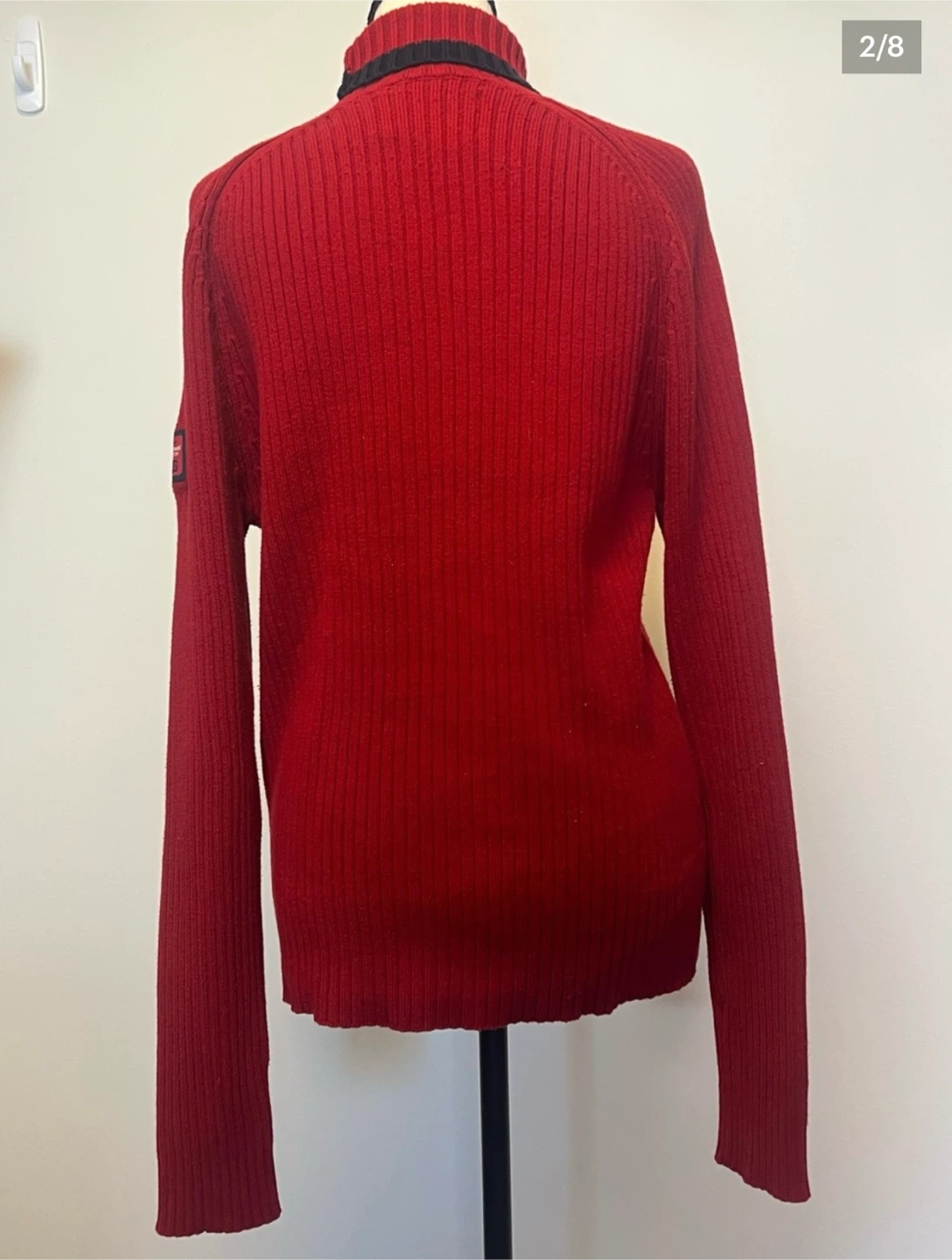 Abercrombie & Fitch Red Turtleneck Sweater - photo 2