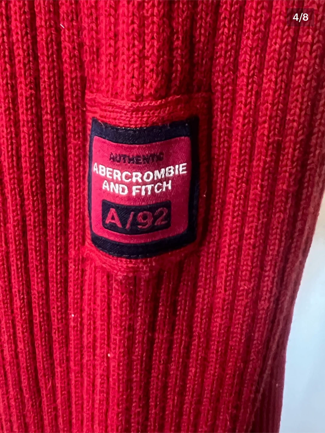 Abercrombie & Fitch Red Turtleneck Sweater - photo 4