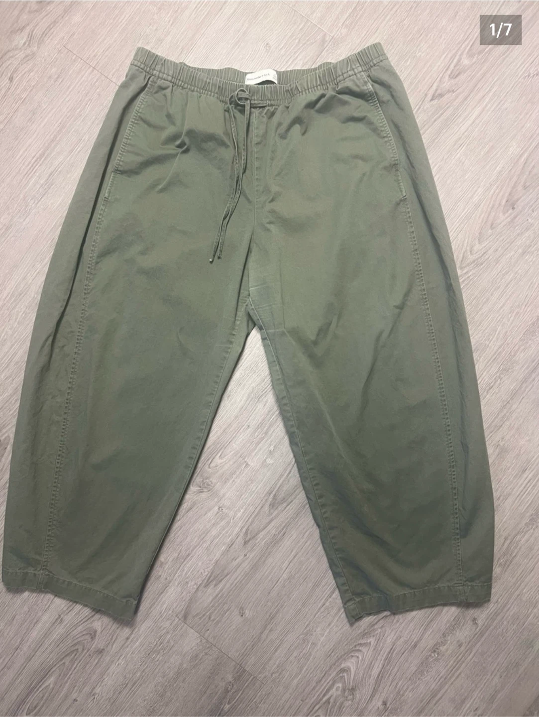 Abercrombie & Fitch Olive Green Pants