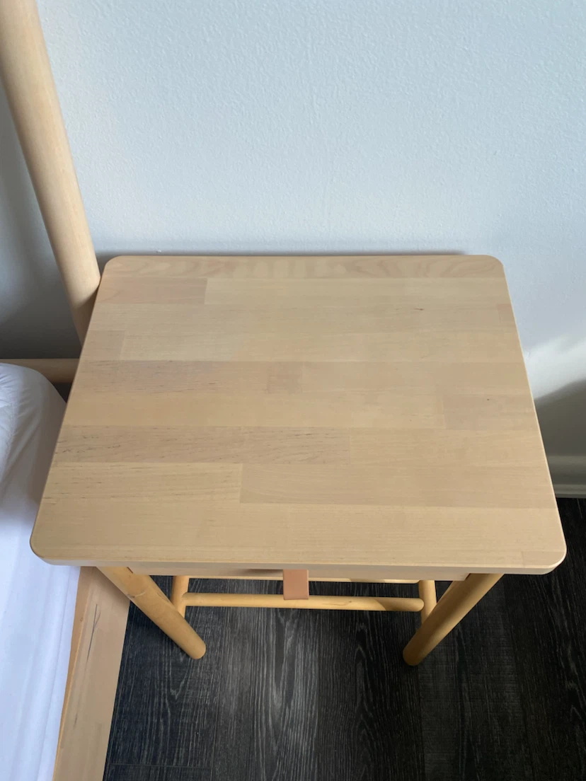 IKEA BJÖRKSNÄS Nightstand in Birch - photo 2