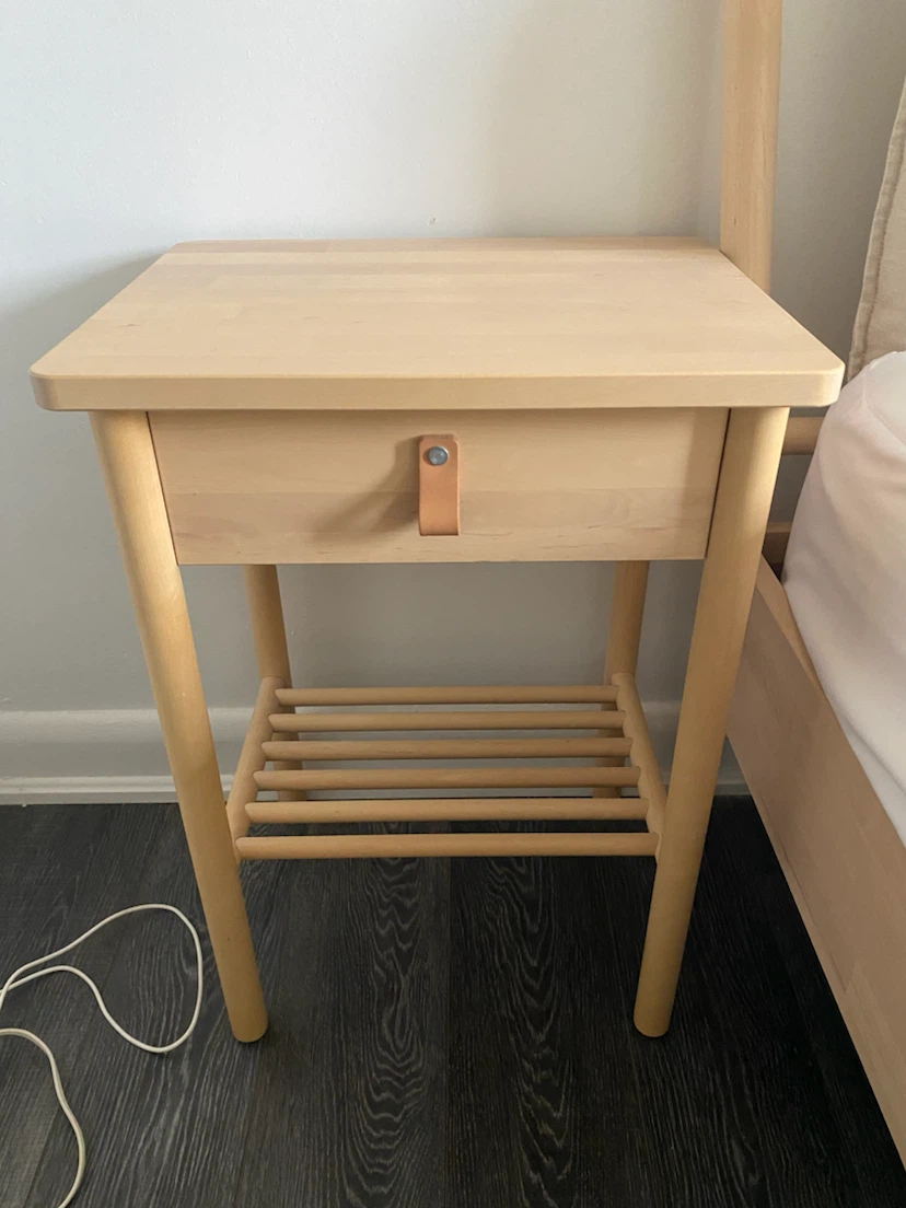 IKEA BJÖRKSNÄS Nightstand in Birch - photo 3