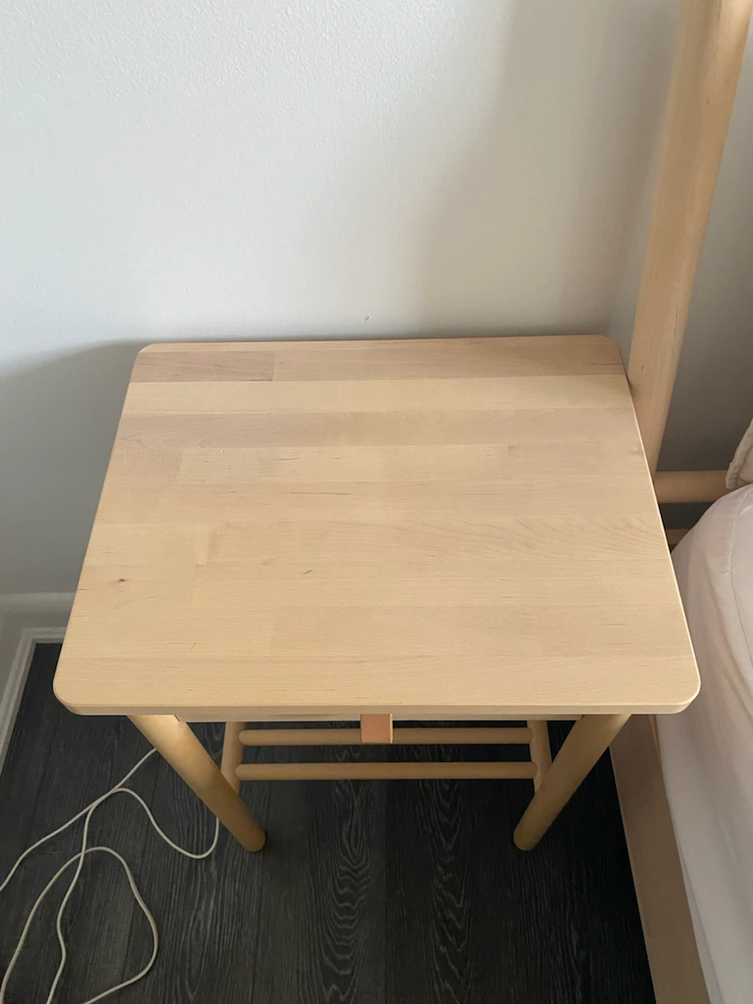 IKEA BJÖRKSNÄS Nightstand in Birch - photo 4
