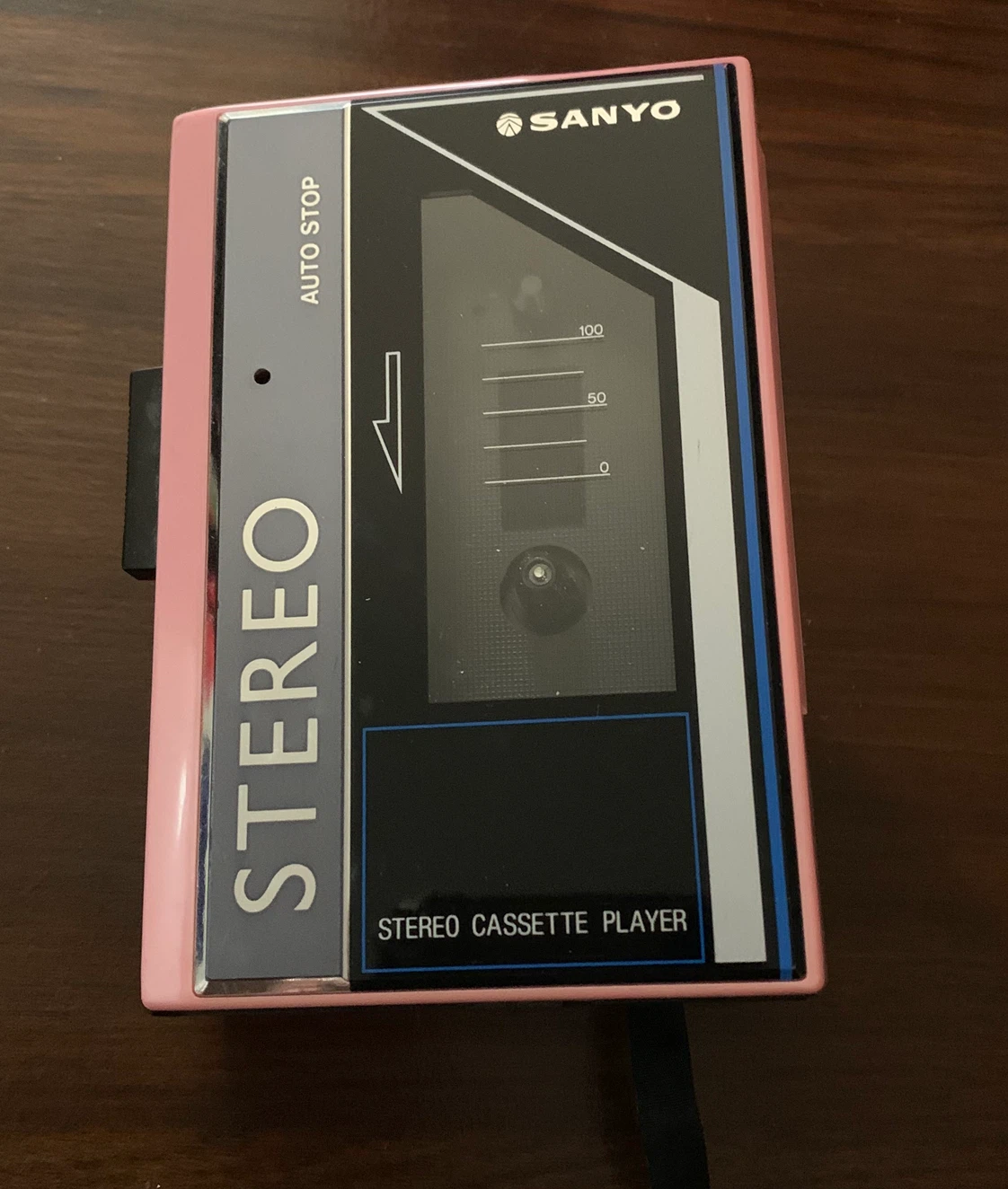 Sanyo MGP9 Pink Stereo Cassette Player