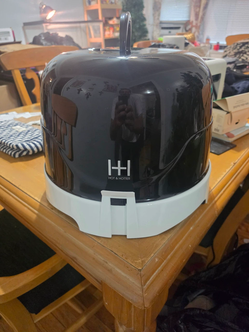 Professional-grade ceramic ionic hood dryer - photo 2