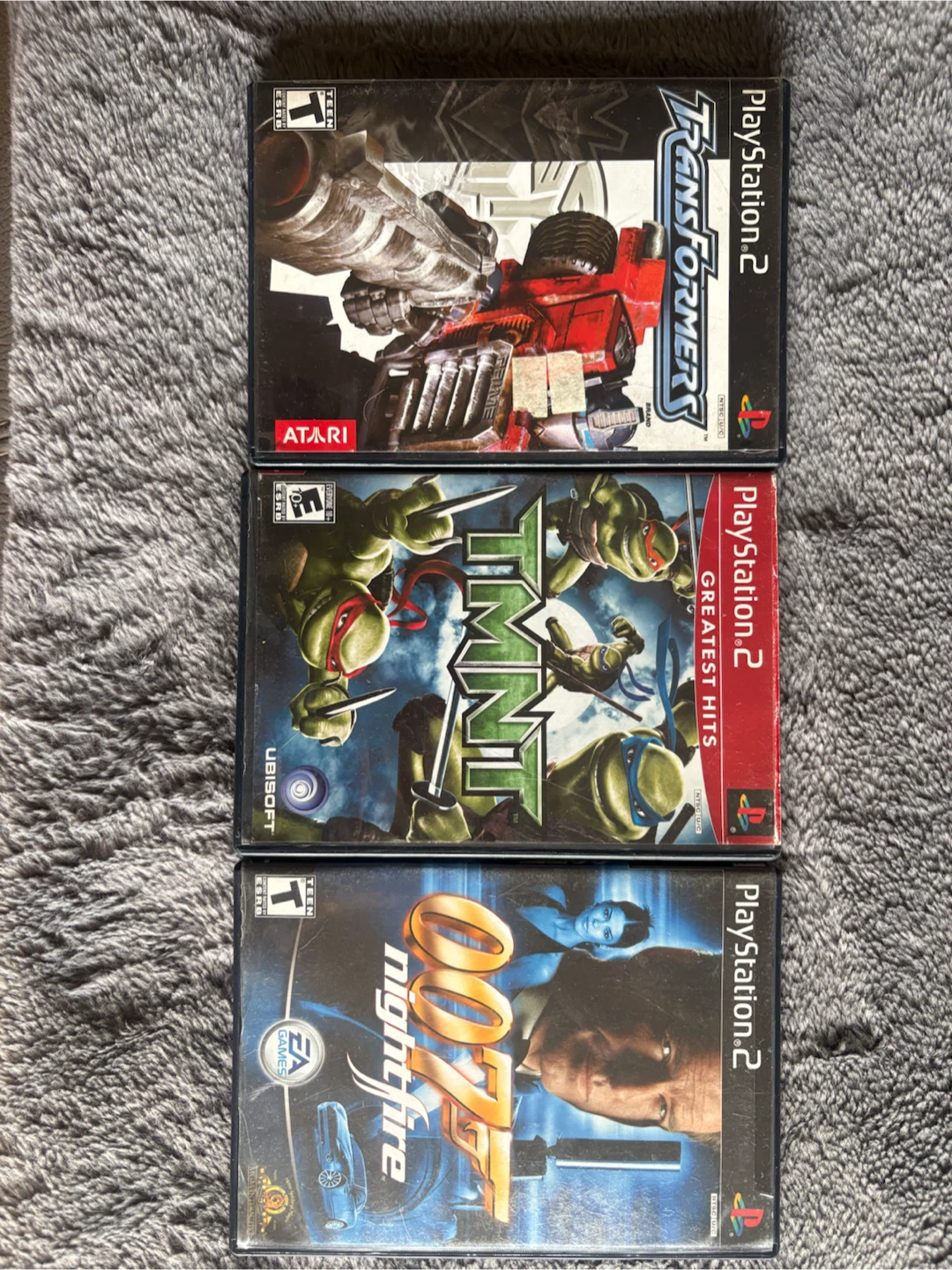 Three PlayStation 2 Games Bundle