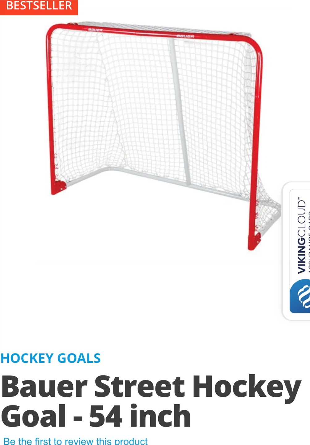 Bauer Street Hockey Goal 54 inch