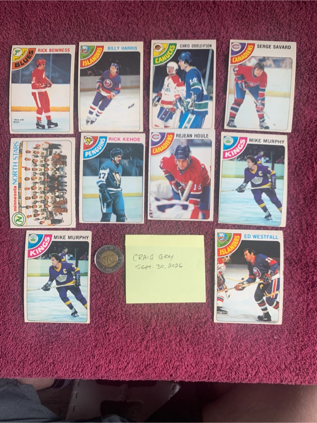 1978-79 O-PEE-CHEE HOCKEY CARDS - photo 4