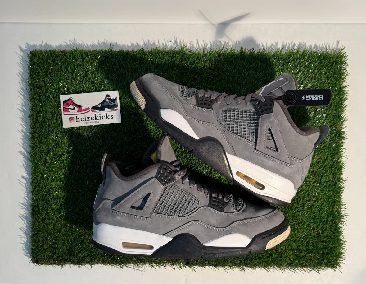 Jordan 4 Cool Grey size 9