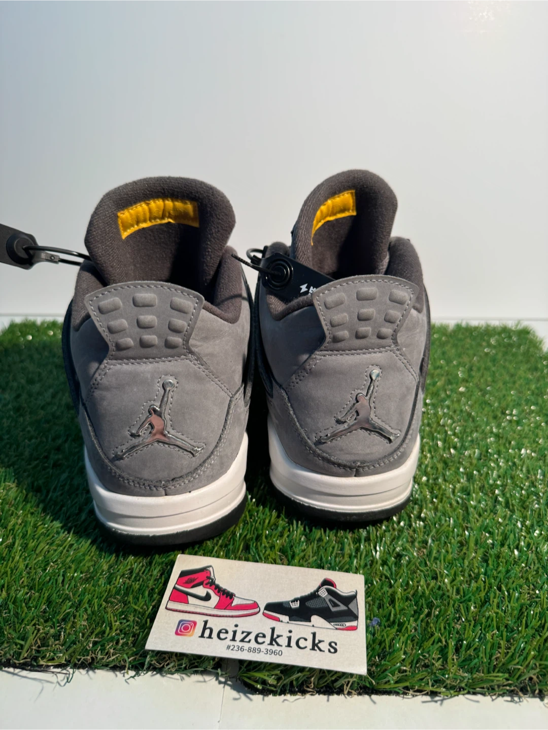 Jordan 4 Cool Grey size 9 - photo 3