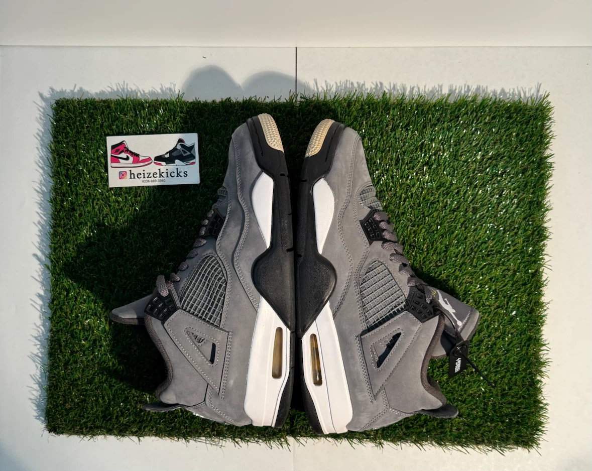 Jordan 4 Cool Grey size 9 - photo 5
