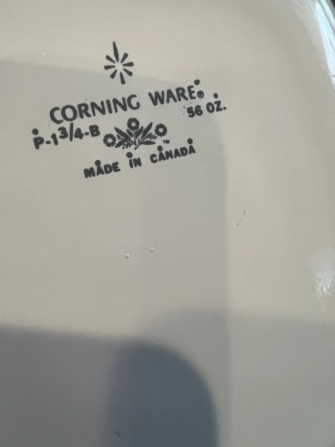 Vintage Corning Ware Casserole Dish - photo 4