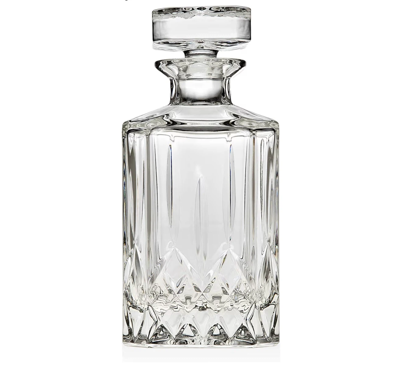 Oxford Crystal Whiskey Decanter with Stopper – Brand New - photo 4