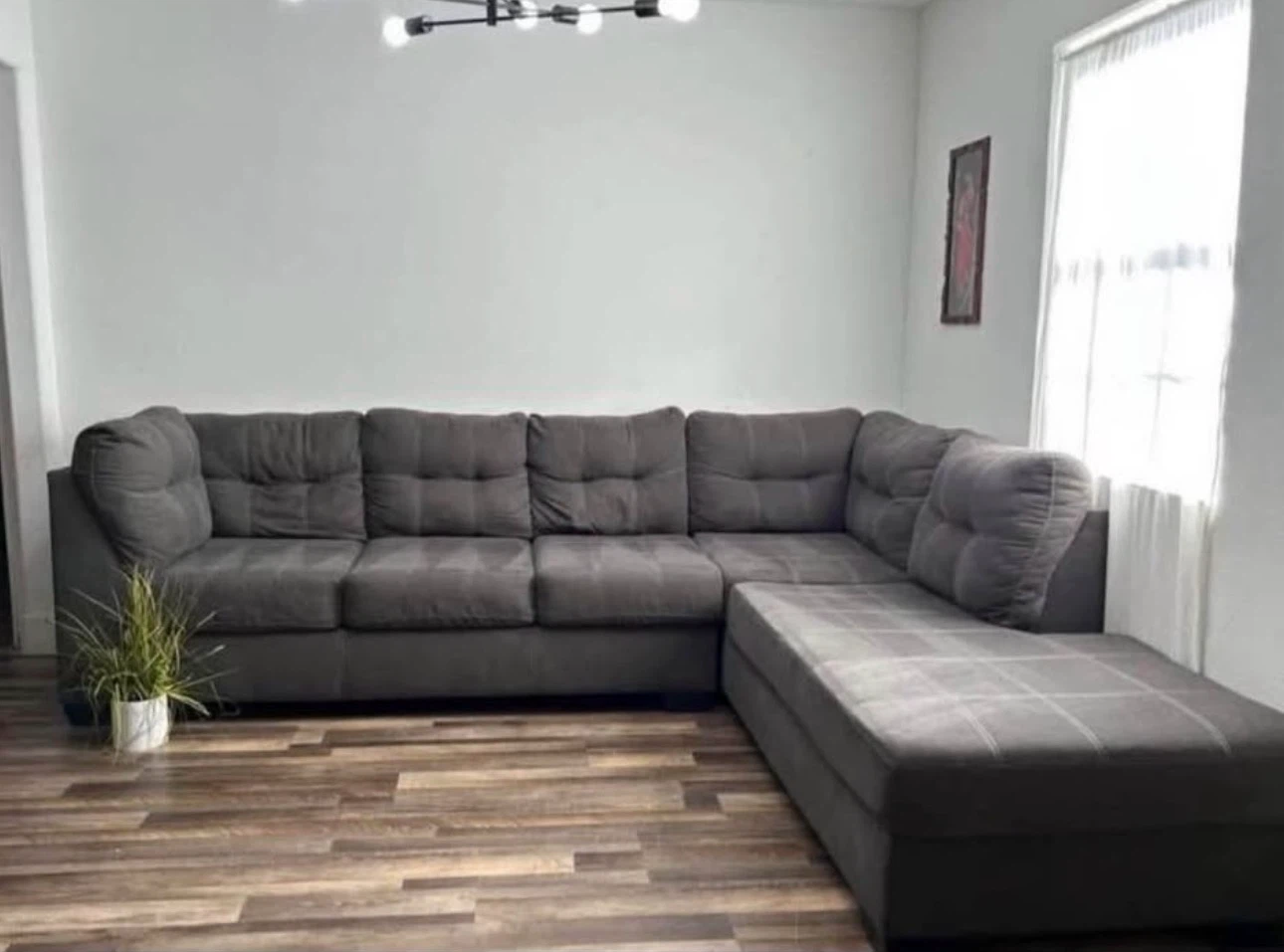Grey Sectional - Free Delivery