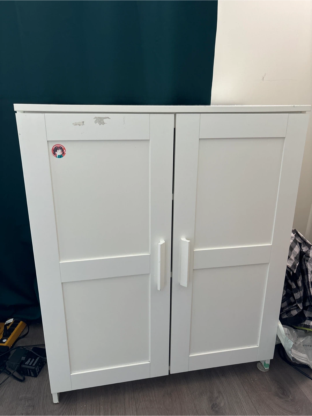 IKEA Brimnes Cabinet with Doors, White