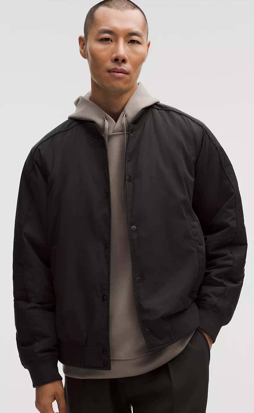 Lululemon Reversible Insulated Bomber Jacket Black