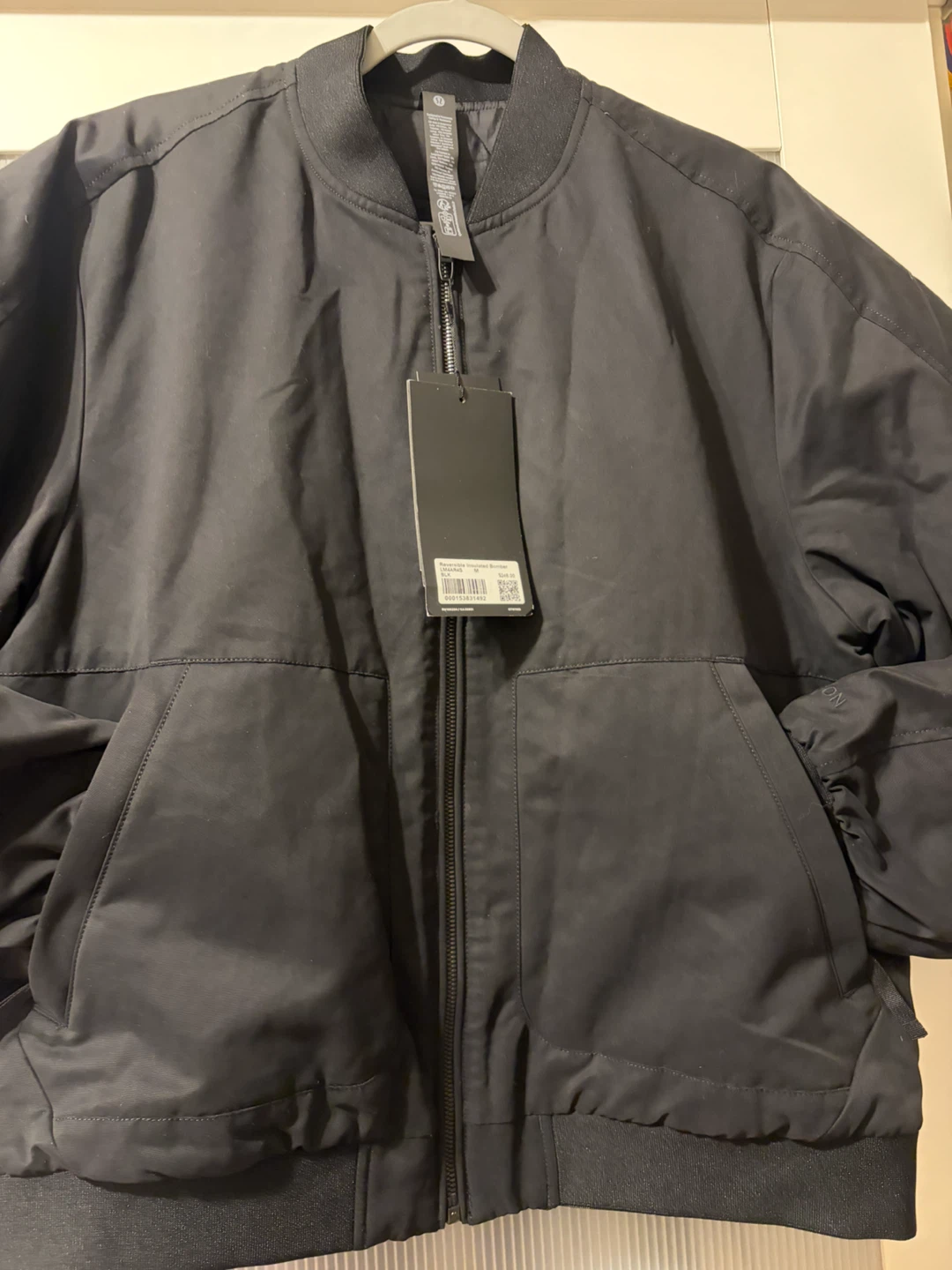 Lululemon Reversible Insulated Bomber Jacket Black - photo 5