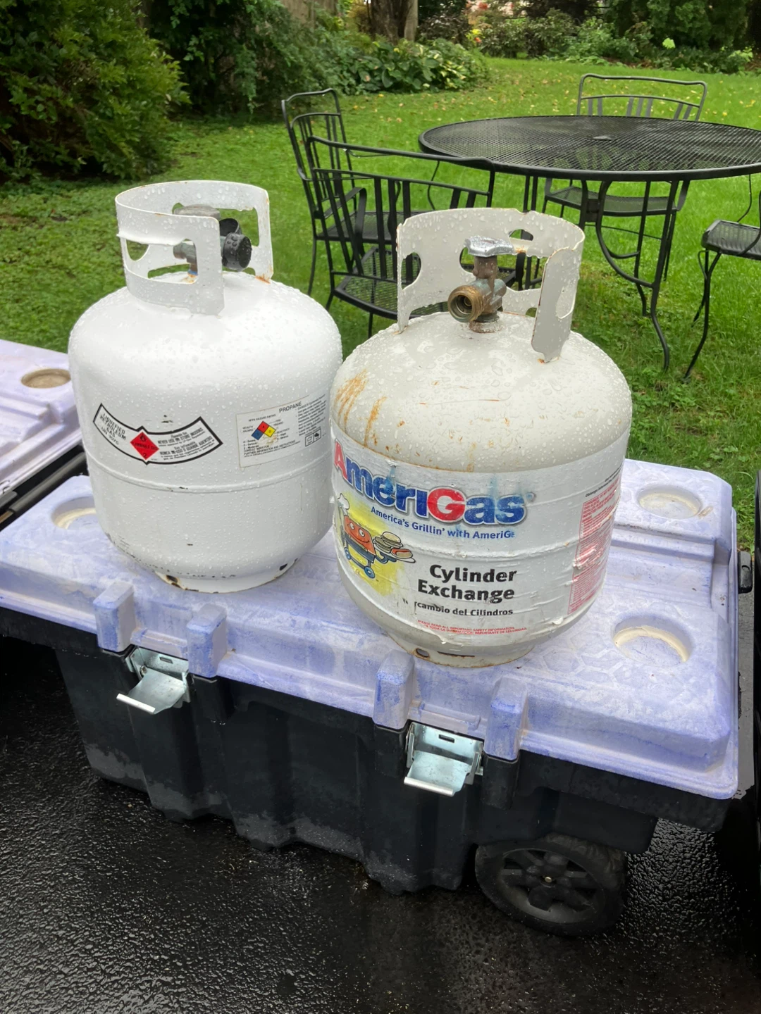 2 Propane Tanks