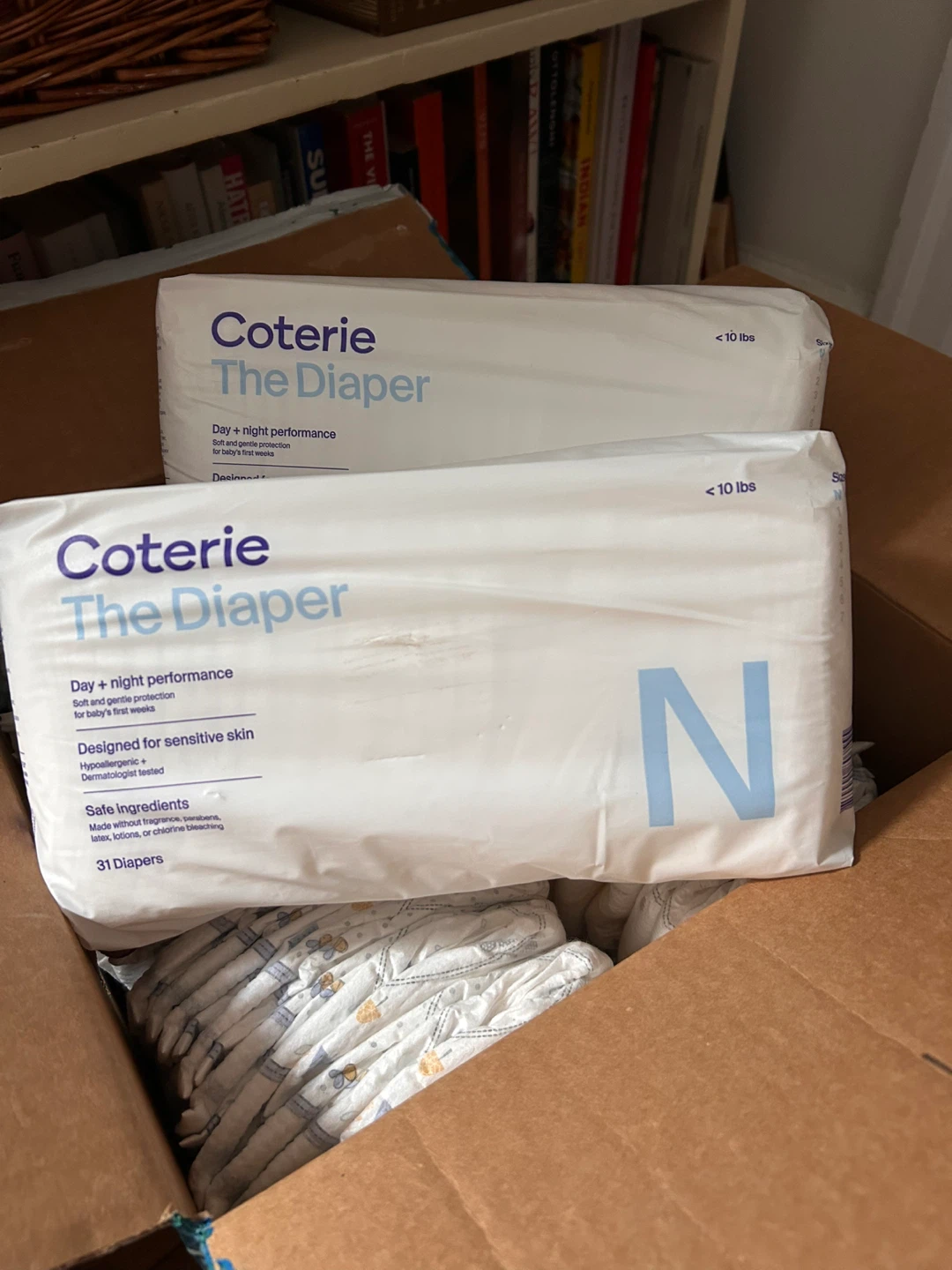 Coterie The Diaper Size Newborn + others