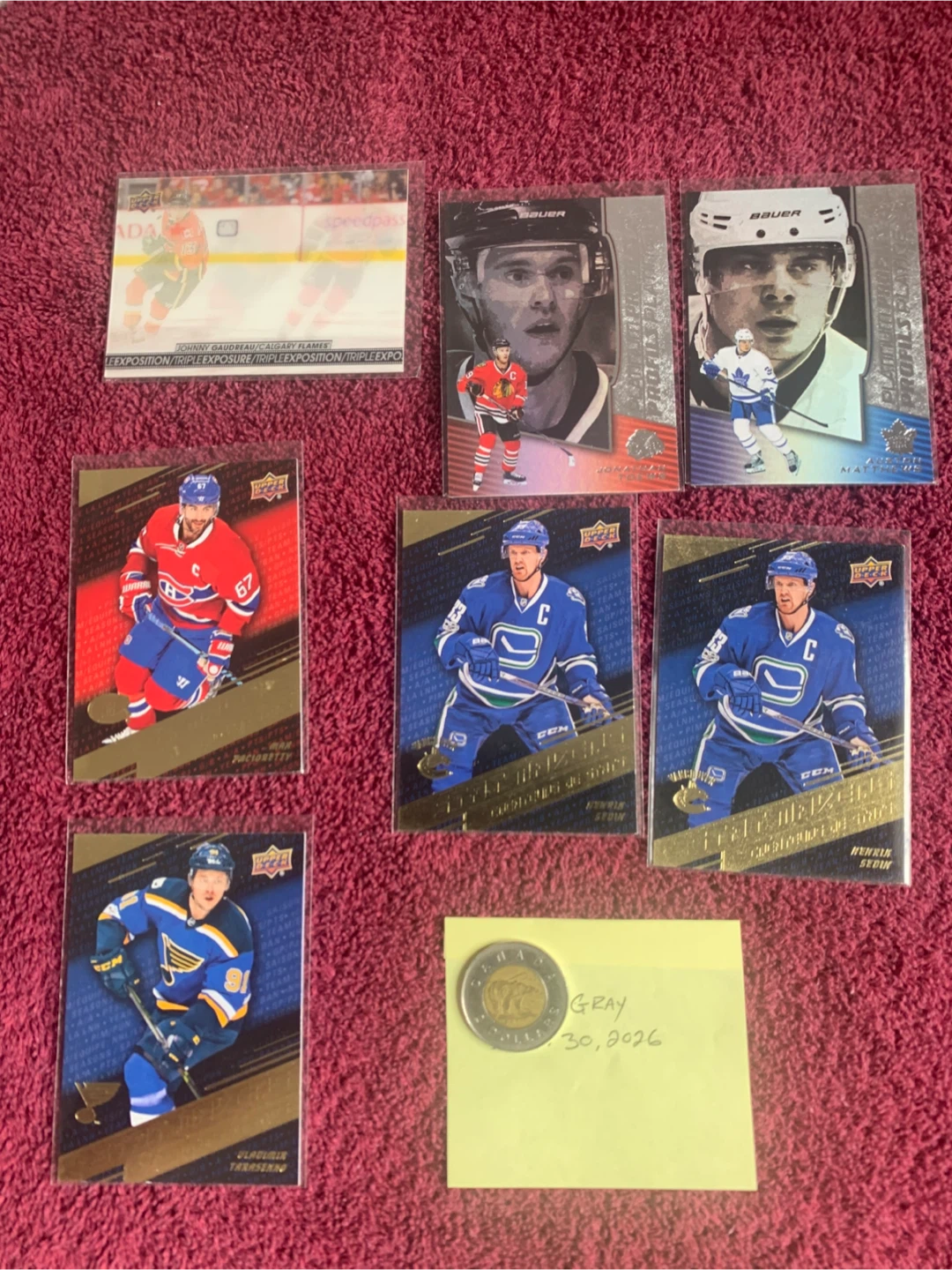 2017-18 TIM HORTON’S HOCKEY CARDS