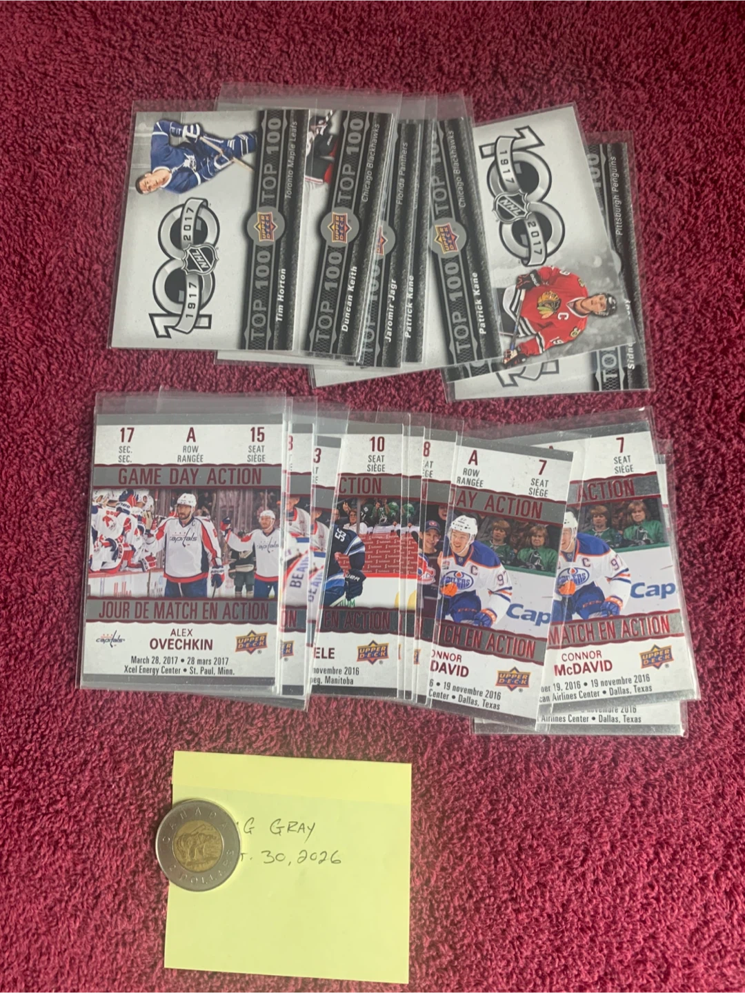 2017-18 TIM HORTON’S HOCKEY CARDS - photo 2