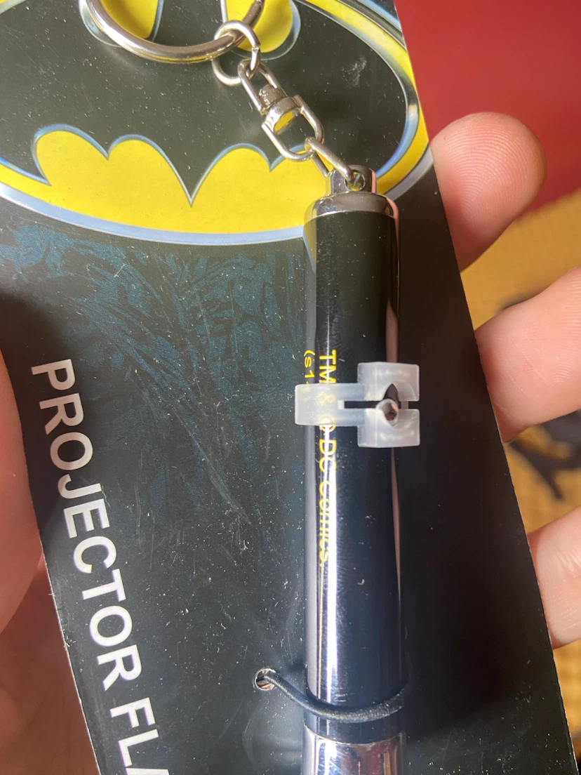 Batman Projector Flashlight Keychain - photo 3