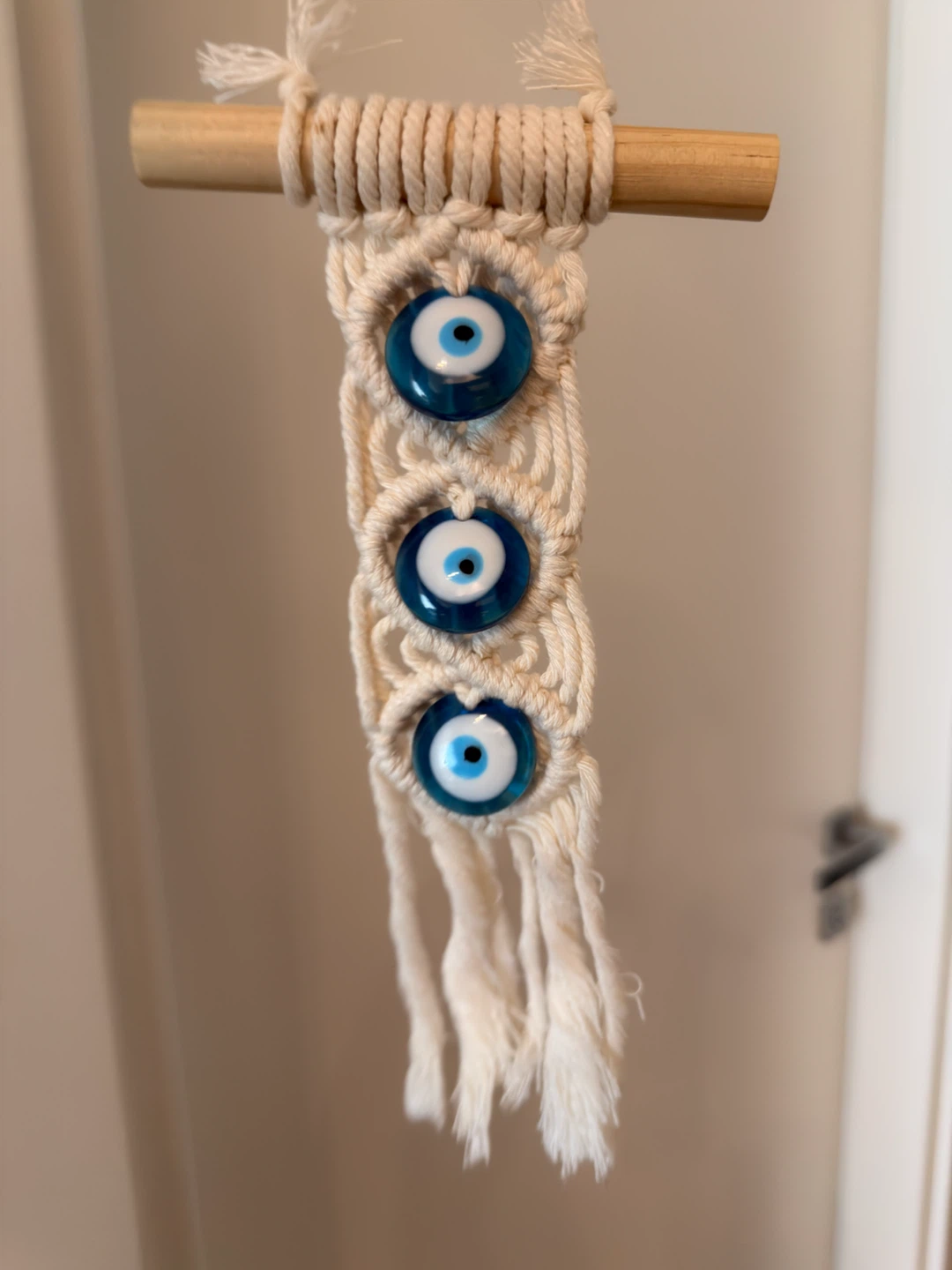 Macrame Evil Eye Wall Hanging