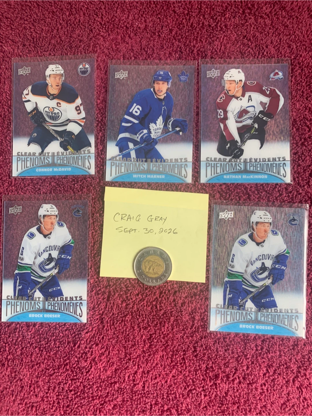 2018-19 TIM HORTON’S HOCKEY CARDS