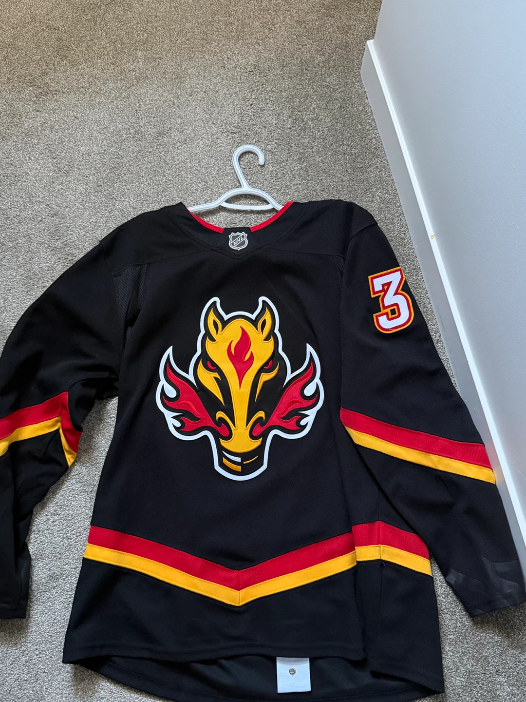 Calgary Flames Dustin Wolf Blasty Jersey - photo 2