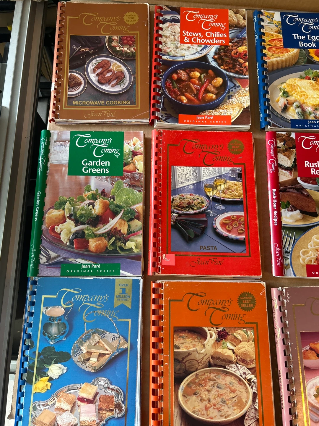 Large Collection of Company's Coming Cookbooks