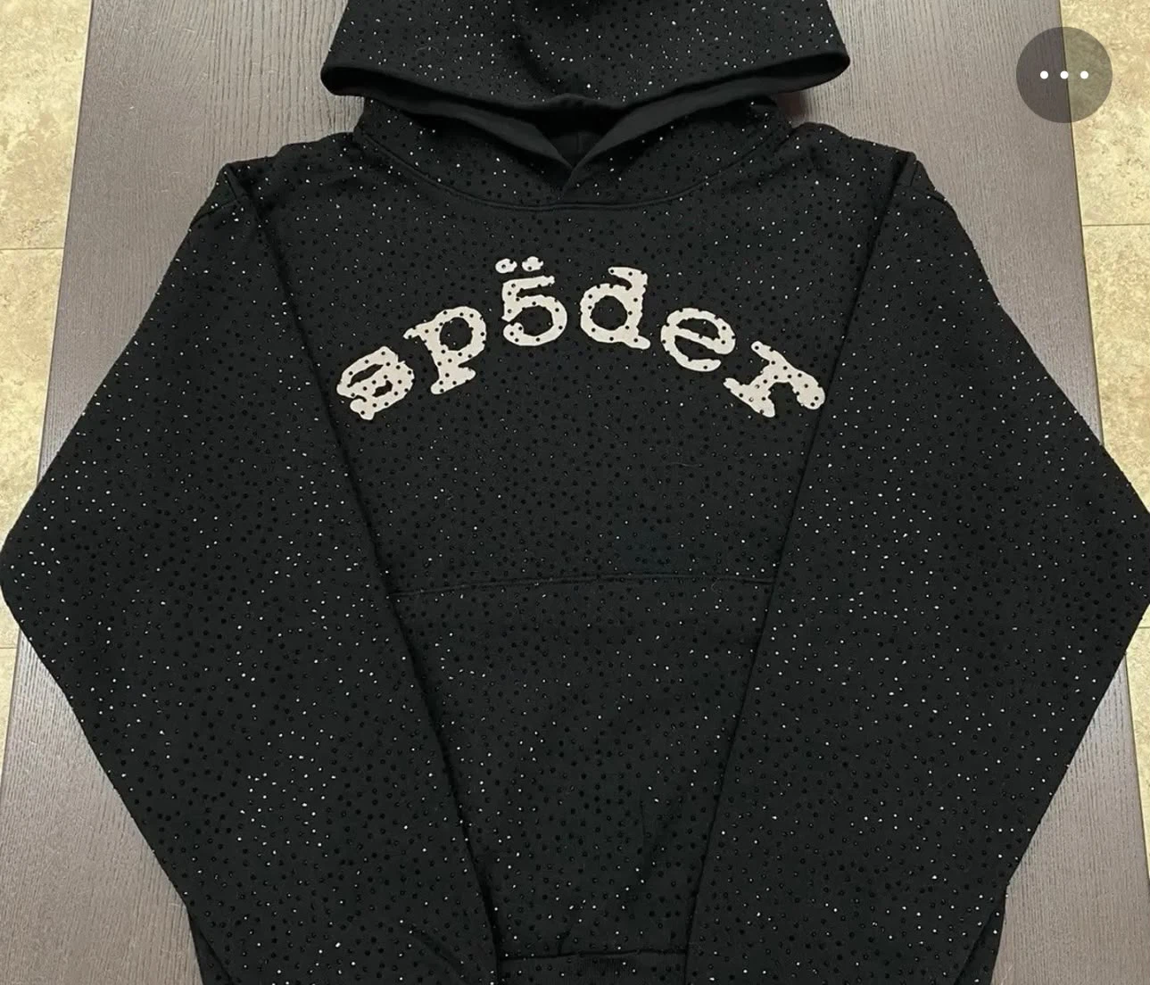 Black Sp5der Hoodie