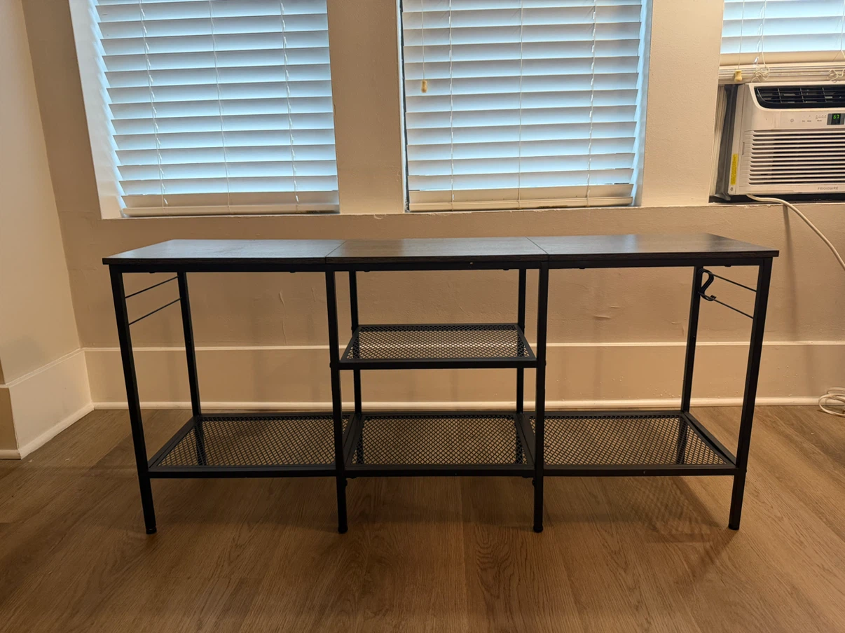 Industrial Media Console TV Stand