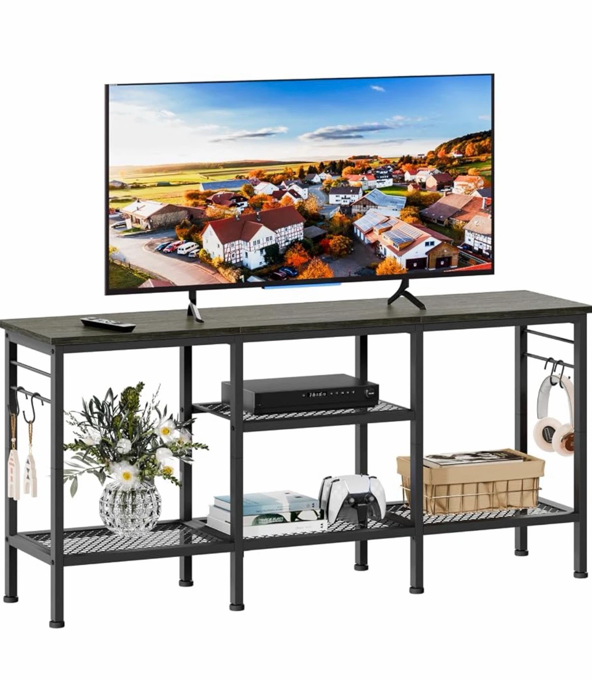 Industrial Media Console TV Stand - photo 3