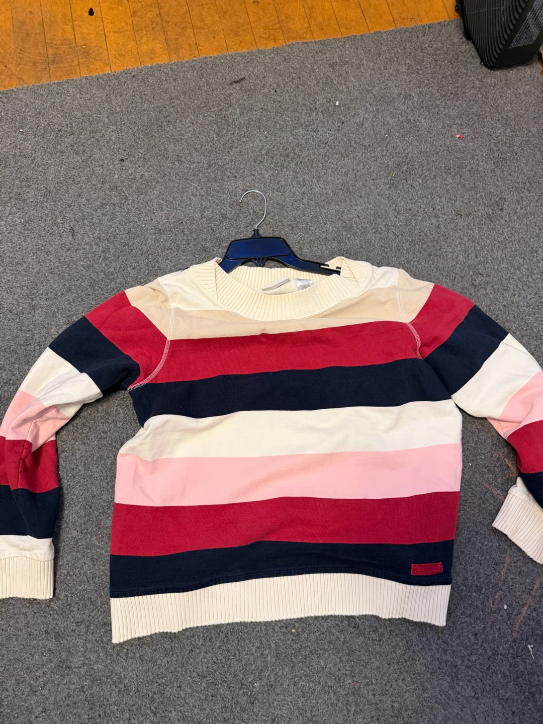 Liz Claiborne Striped Sweatshirt - photo 4