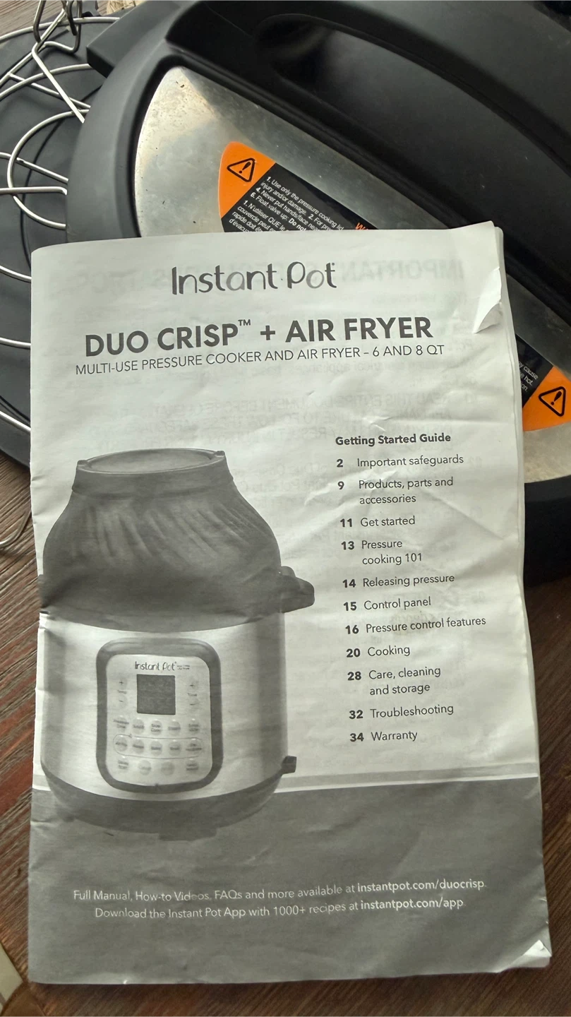 Instant Pot Duo Crisp + Air Fryer - photo 2