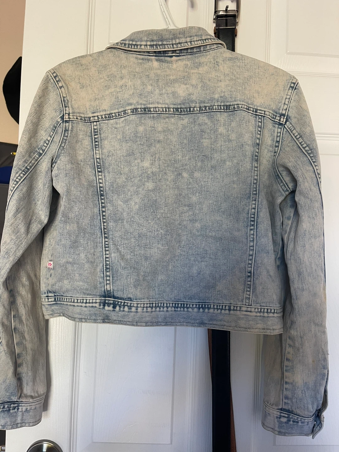 Crissa Acid Wash Denim Jacket - photo 3