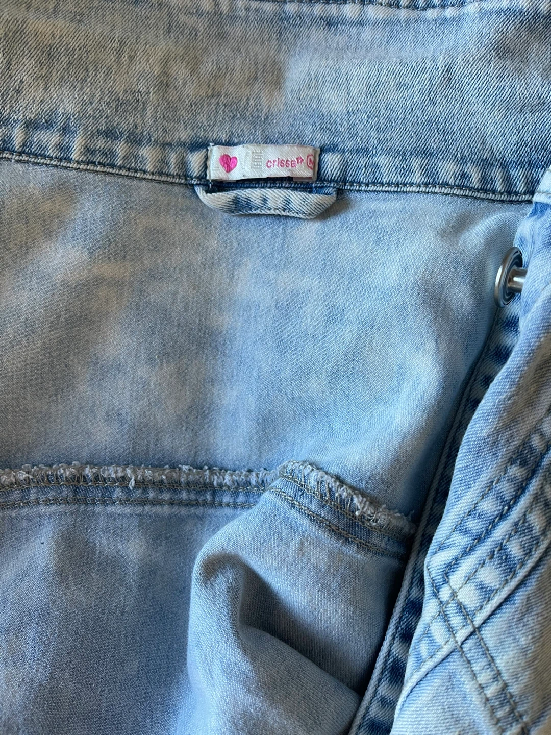 Crissa Acid Wash Denim Jacket - photo 4