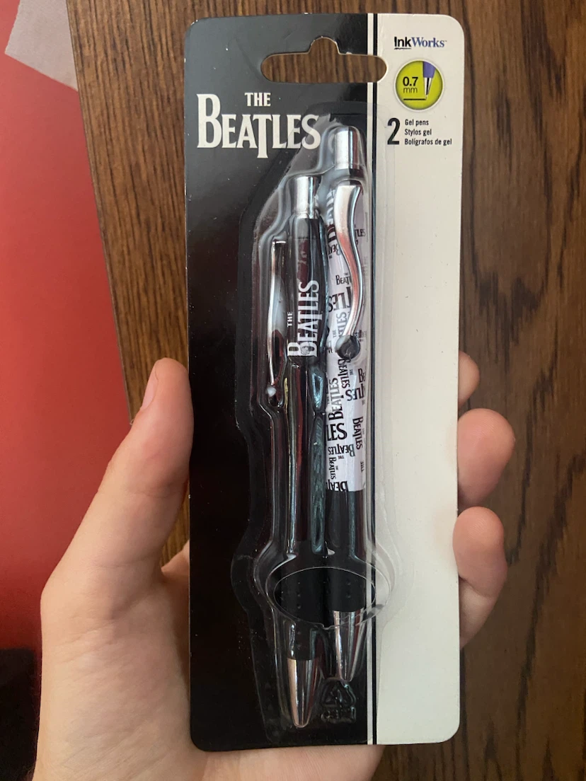 The Beatles InkWorks Gel Pens, 2 Pack