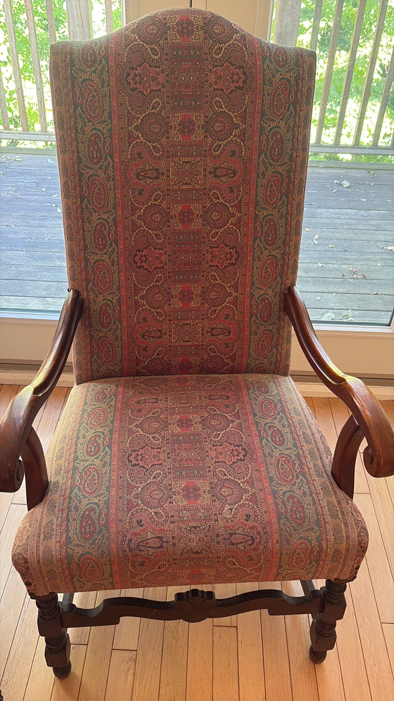 Traditional Paisley Armchair - photo 3