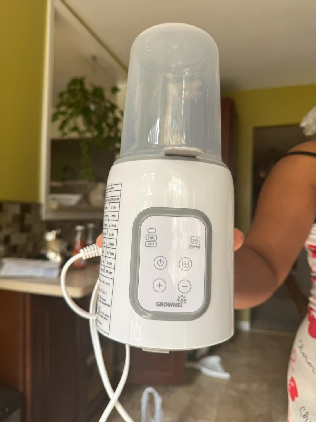 GROWNSY Baby Bottle Warmer